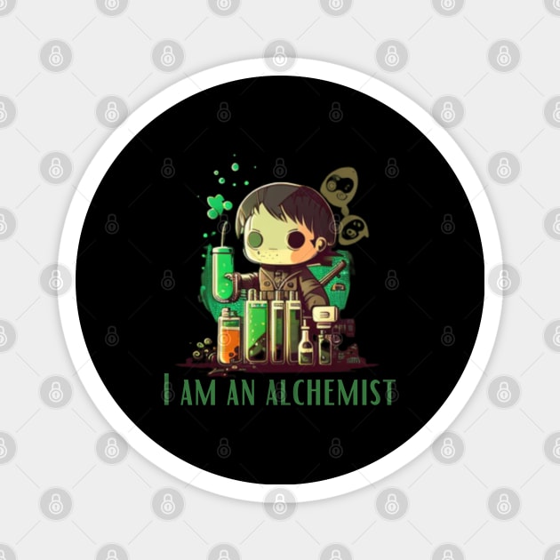 I am an alchemist, chemistry Magnet by Pattyld